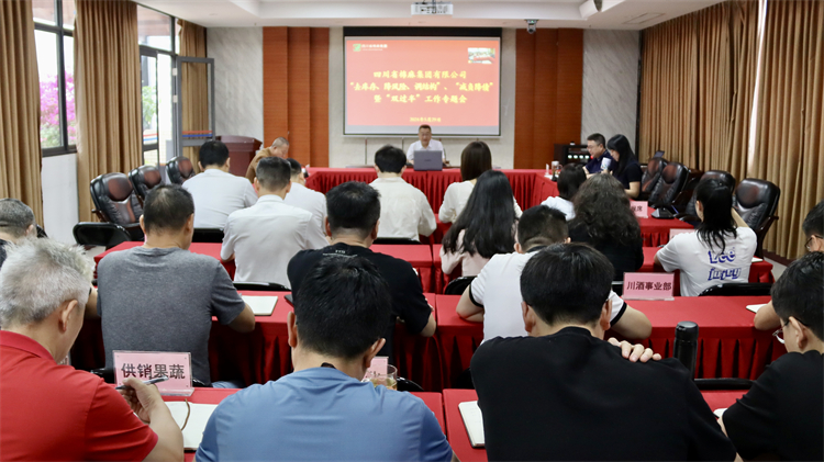 集團公司召開“去庫存、降風險、調結構”、 “減負降債”暨“雙過半”工作專題會